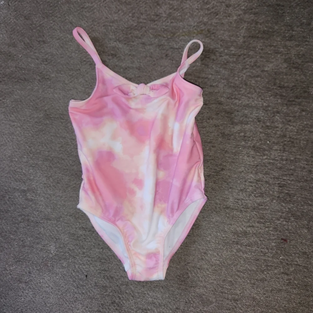 Carter's Pink and White Swimsuit